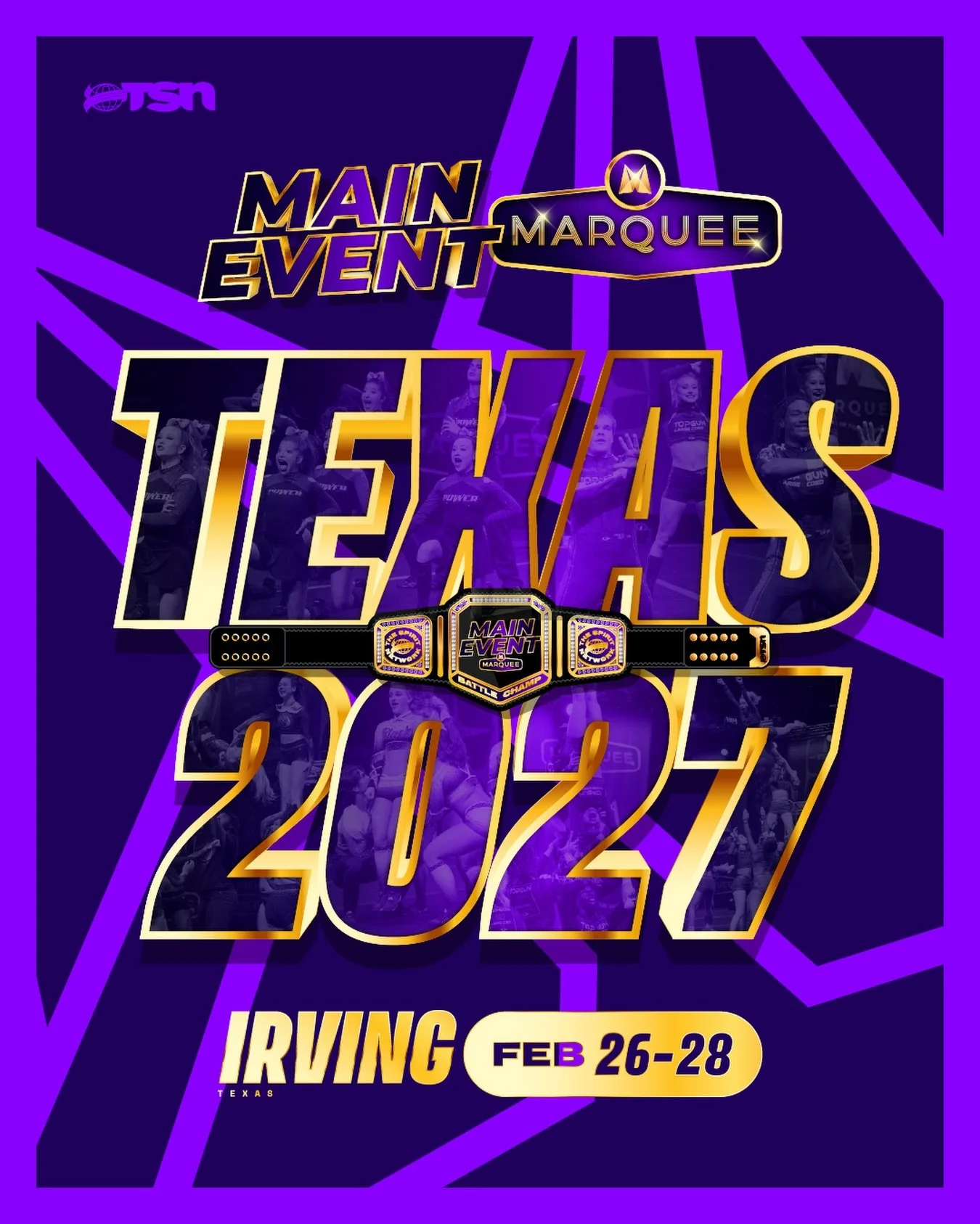 Everything&rsquo;s bigger in Texas&hellip; including the MAIN EVENT 🥊

Mark your calendars 
🗓️ February 26-28, 2027
📍 Dallas, TX

New battle teams. New location. New weekend. 

Get ready for the next era of the Main Event! ✨

#TheSpiritNetwork | #