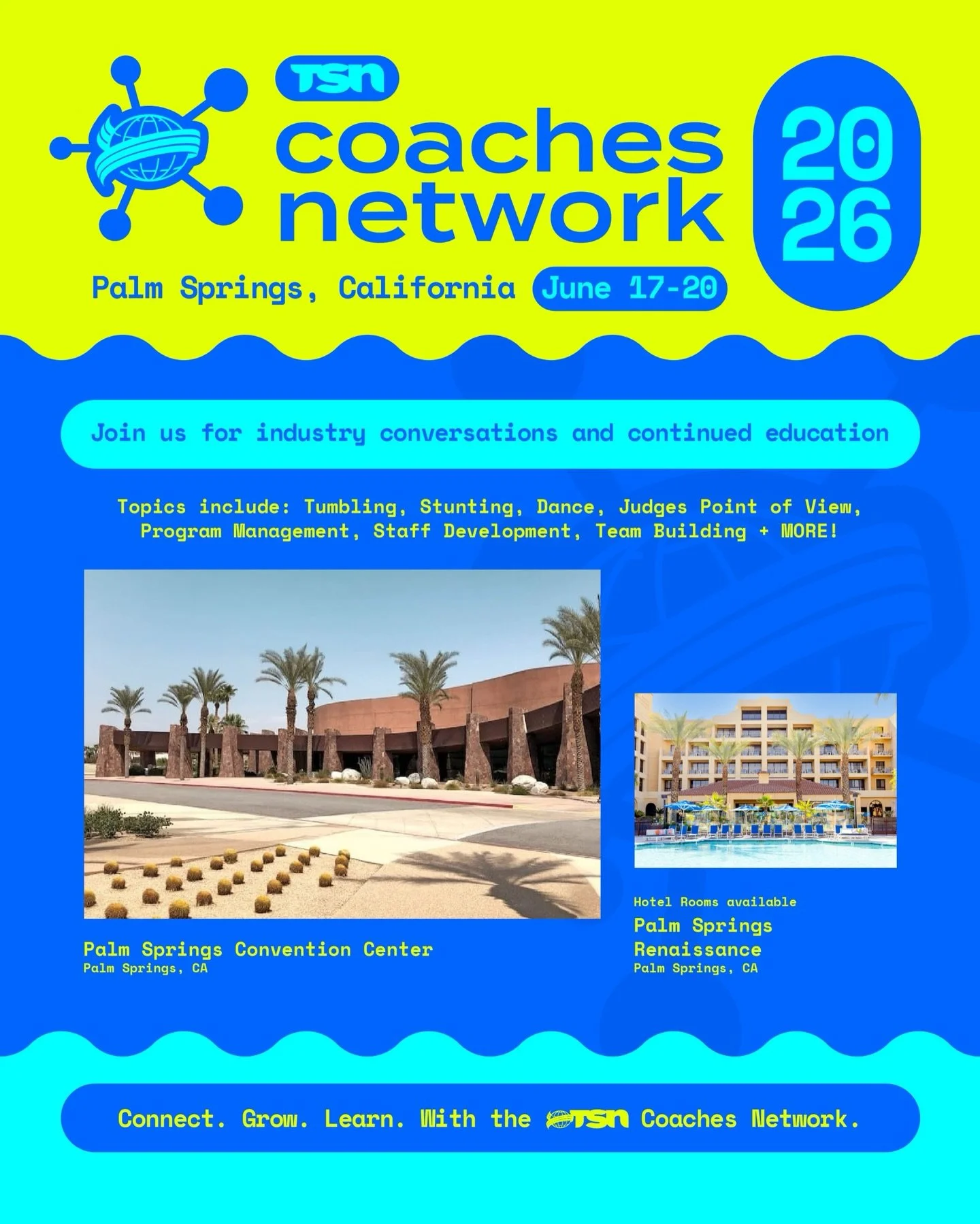 Swipe to check out some of the speakers for our 2026 US Coaches Conference ➡️

Contact our team to find out how you can secure the best pricing for your staff today! 🌴

#TheSpiritNetwork | #TSNCoachesConference