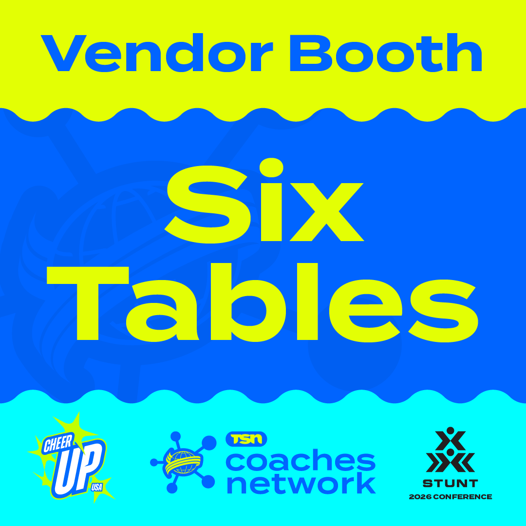 2026 TSN Coaches Conference Vendor - 6 Tables
