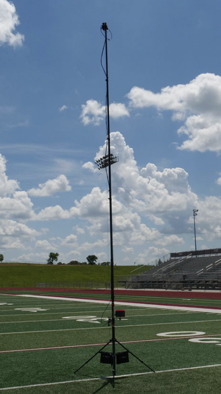 Legacy 27′ Tower with Drone to End Zone Kit