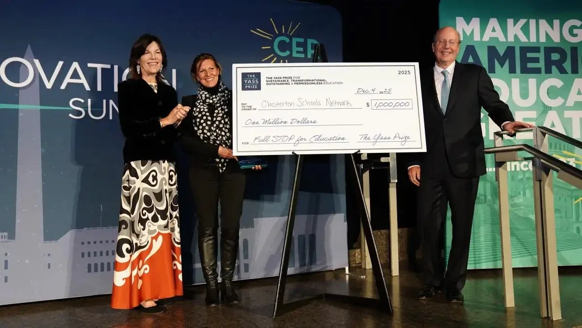 Chesterton Schools Network Wins Prestigious Education Prize