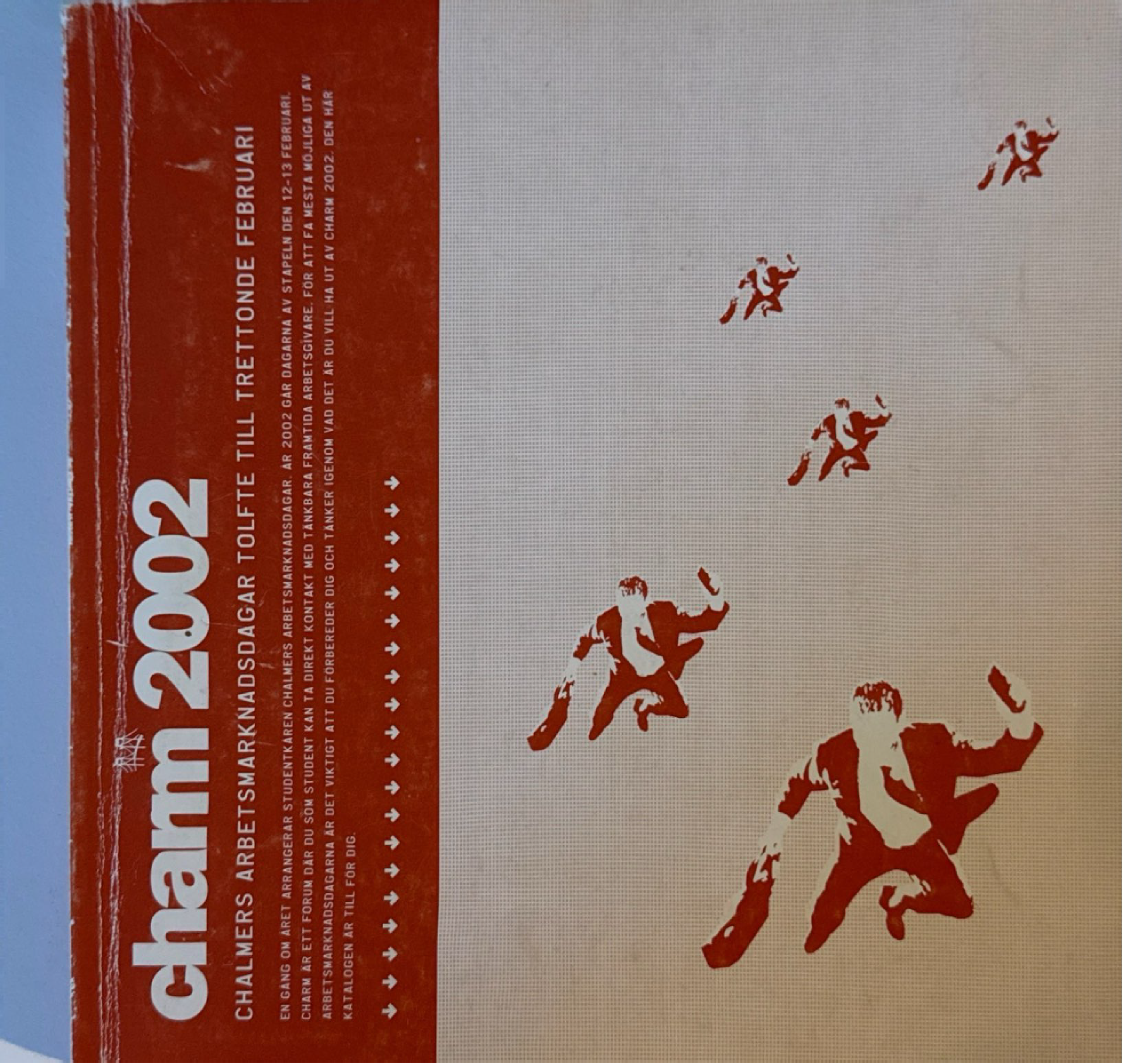 Catalogue 2002 - The first time the red color theme appears
