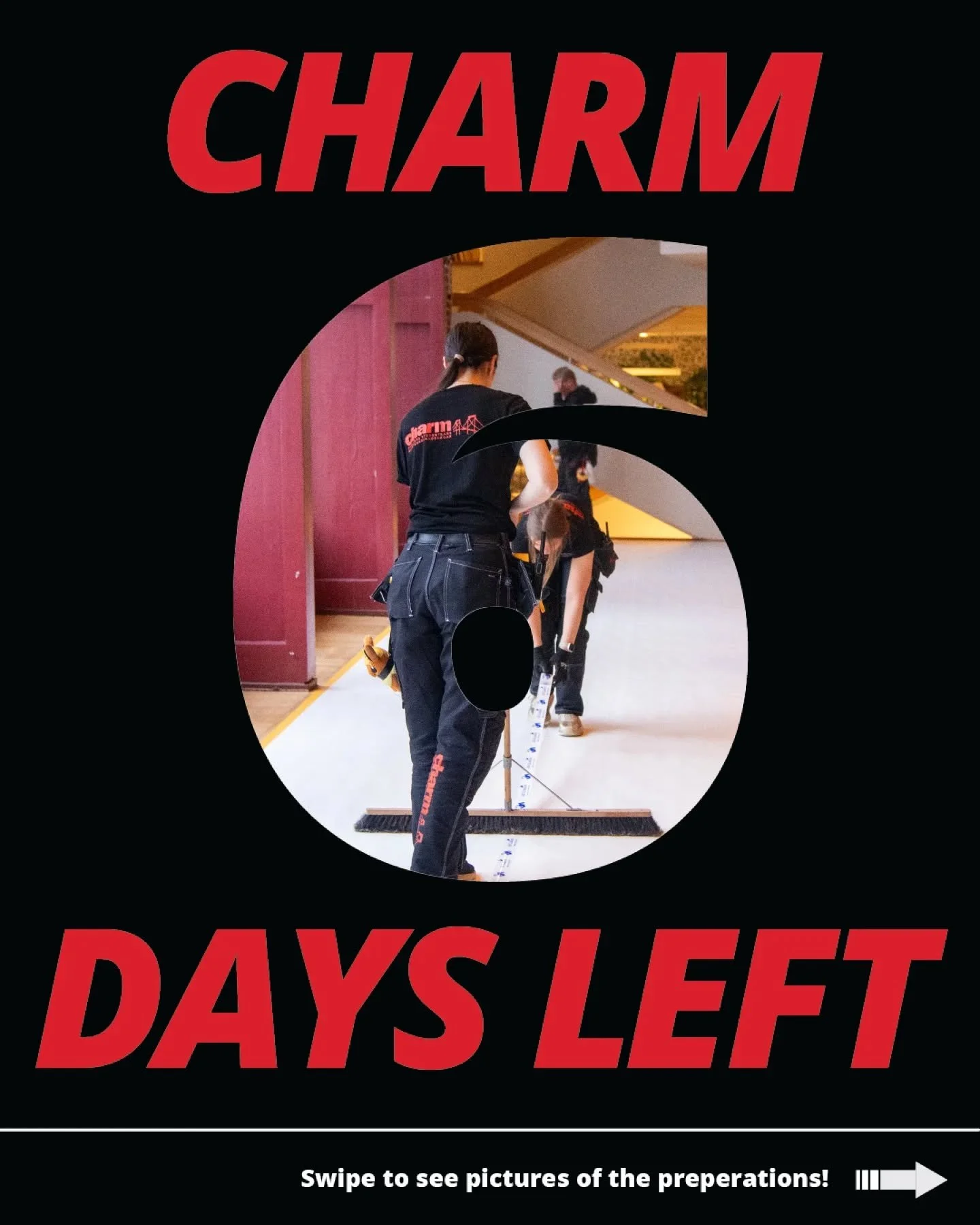 💥 6 DAYS LEFT UNTIL CHARM 💥

Today was the first day of carpet laying! Plus we launched this years catalogue, and if you didn't pass by V&ouml;rtpannan during lunch today, you can find it on our website linked in our bio 📕

We look forward to seei