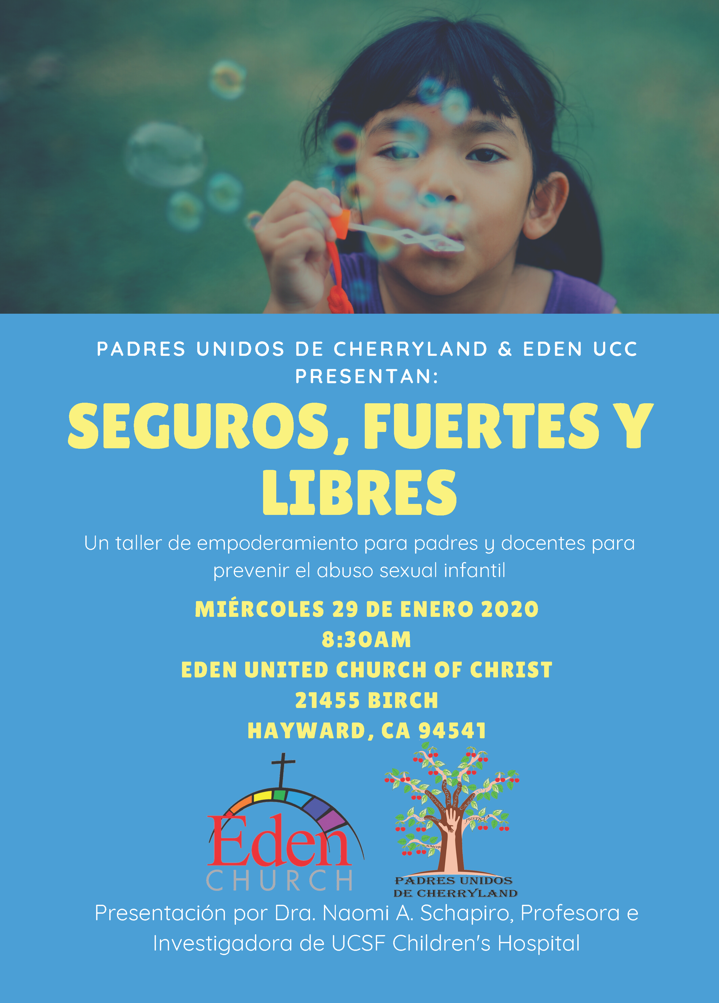 Safe, Strong, and Free Parent Education Workshop