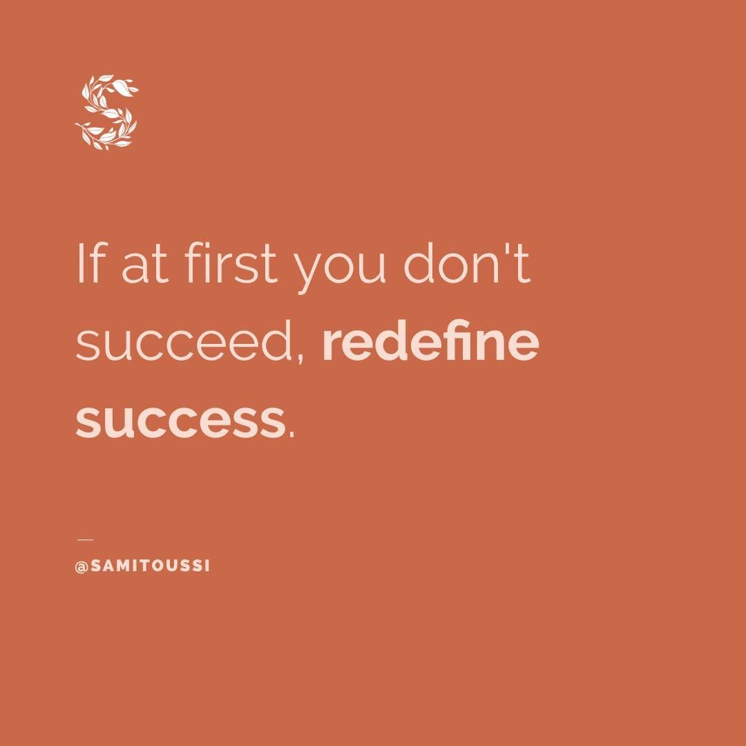 Who says failure is the end? When you can't reach your original goal, just redefine success and keep climbing! 🪜😎⁠
⁠
Happy Monday! 🙌⁠
⁠
#successmindset⁠
#startup⁠
#coach