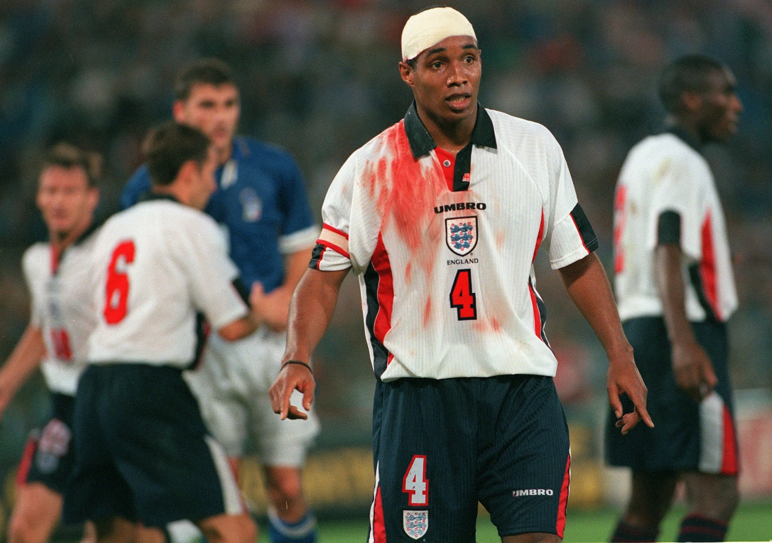 Young footballers in a grassroots training session, reflecting the coaching culture shaped by aggressive physicality over technical creativity. Image of Paul Ince, blog by former professional footballer and clinical therapist kevin george