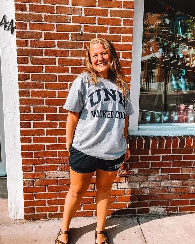 This tee is giving wicked cool vibes🤩✨ Our UNH wicked cool tee and women&rsquo;s mesh shorts are on our website, curbside pickup and in-store! .
.
.
.
.
#HaydenSports #UNH #Wildcats #UofNH #WildcatPride #UNHGear #IBelieveinUNH #CelebrateDurhamNH #Sh