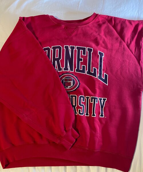 Cornell University Sweatshirt, Cornell Founded By Ezra Cornell Long Sleeve  Short Sleeve