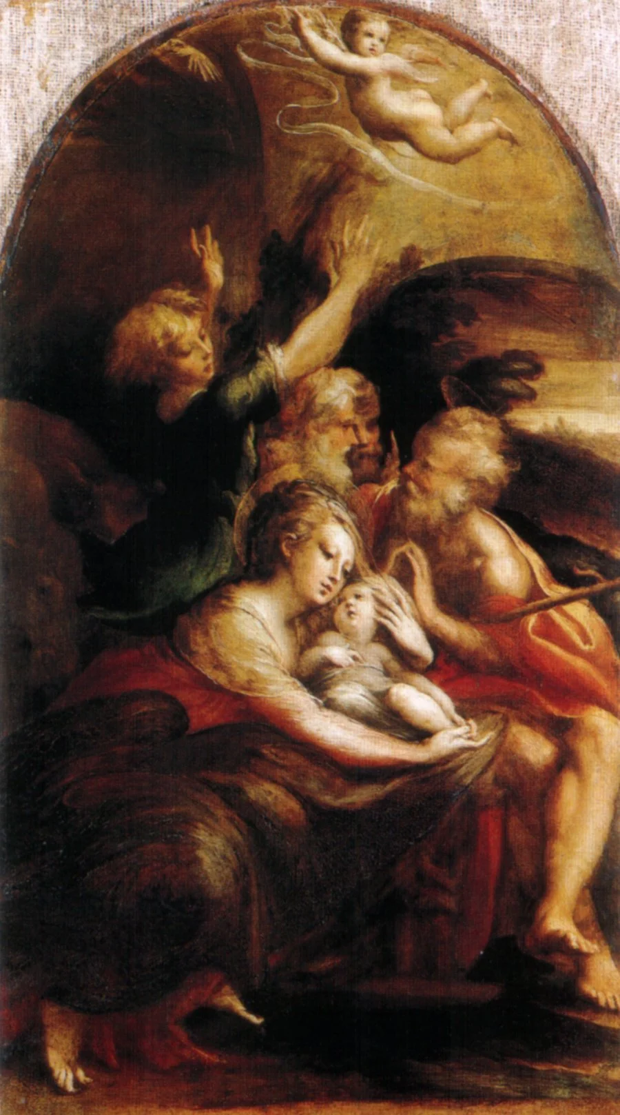 Nativity with Angels&nbsp;
