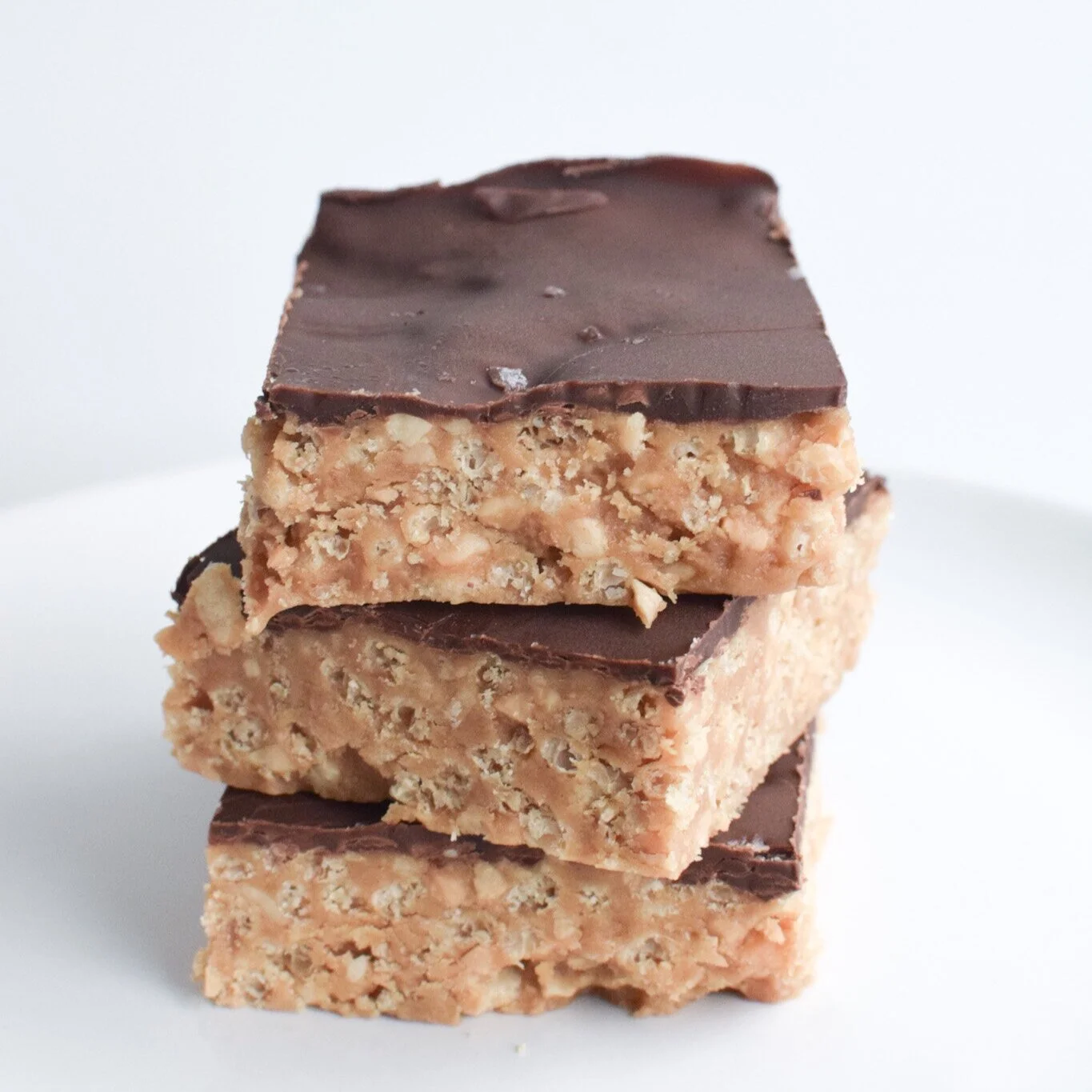 Chocolate PB No Bake Bars