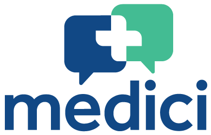 Legacy logo for the "Medici" app that we were tasked with rebranding to "Direct Health"