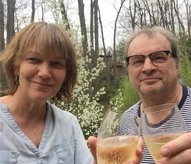 Tonight we cheered to both of of our retirements. Thanks to all the wonderful students and colleagues that I worked with over the years.