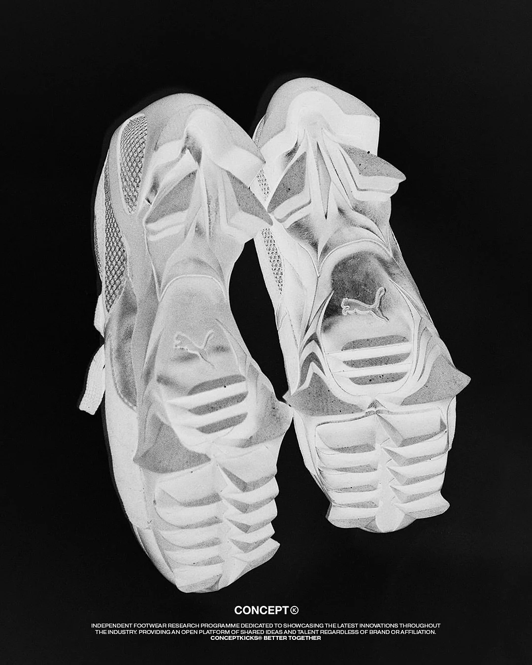 Archival Revival :: Puma Beisser

Originally released in 2005, the Puma Beisser was designed by Peter Schmid during a time when brands truly embraced creative risk-taking. With its aggressive, bite-inspired outsole, stabilizing heel cage, and premium