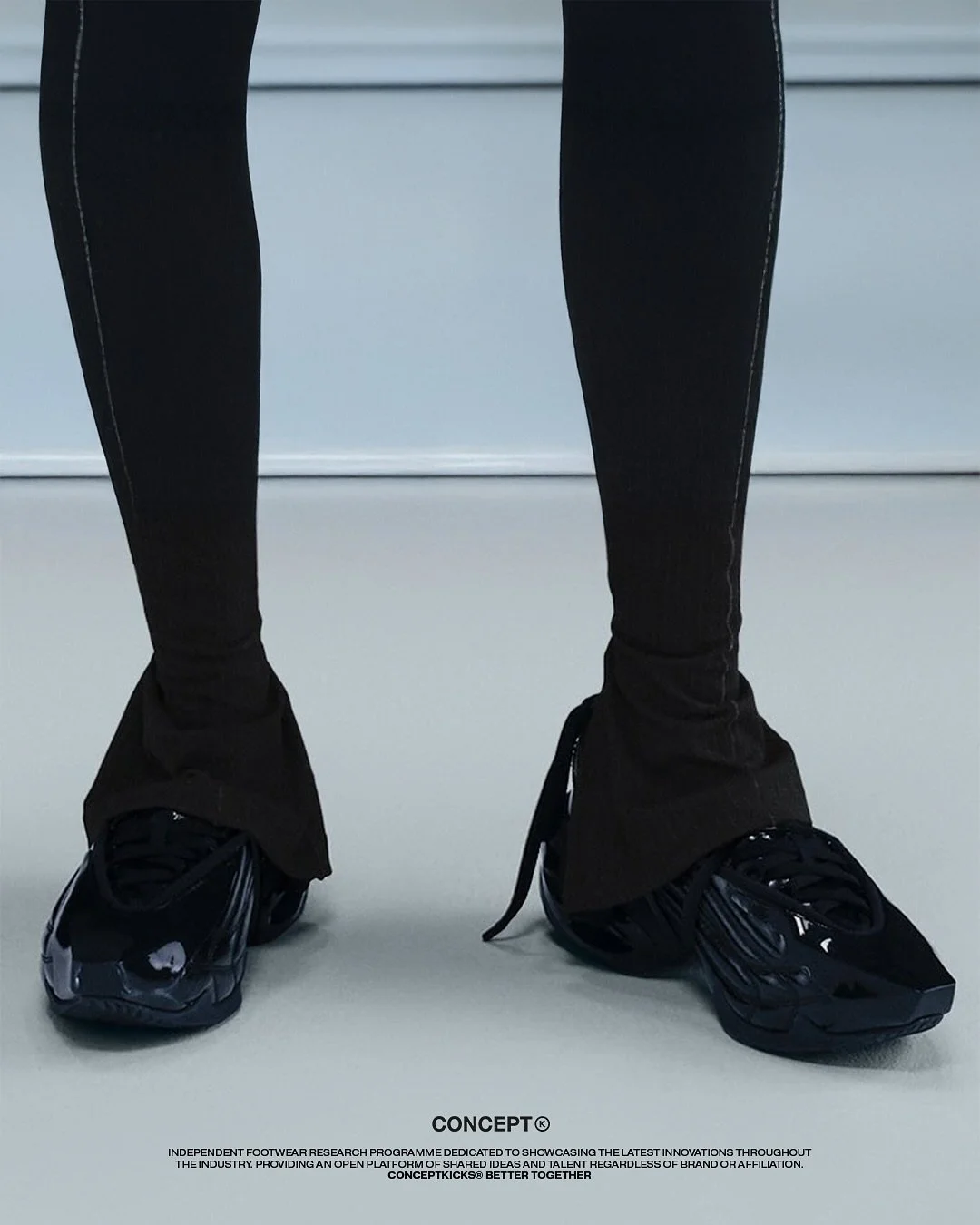 KNWLS x Nike Air Max Muse :: A Collision of Couture &amp; Sport

Making its debut at the KNWLS Milan runway, the Nike Air Max Muse highlights the brand&rsquo;s ability to translate their signature tension - between fragility and aggression - into foo