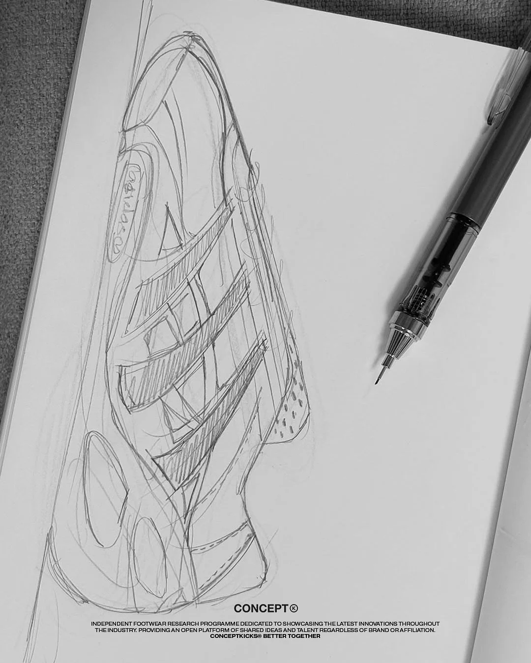 Adidas x Bad Bunny :: Engineering the Adiracer GT

Del laboratorio a las calles.

The Bad Bunny Adiracer GT pulls directly from racing engineering-lifting visual cues from motorsport chassis, aerodynamic shells, and track-proven silhouettes. The mode