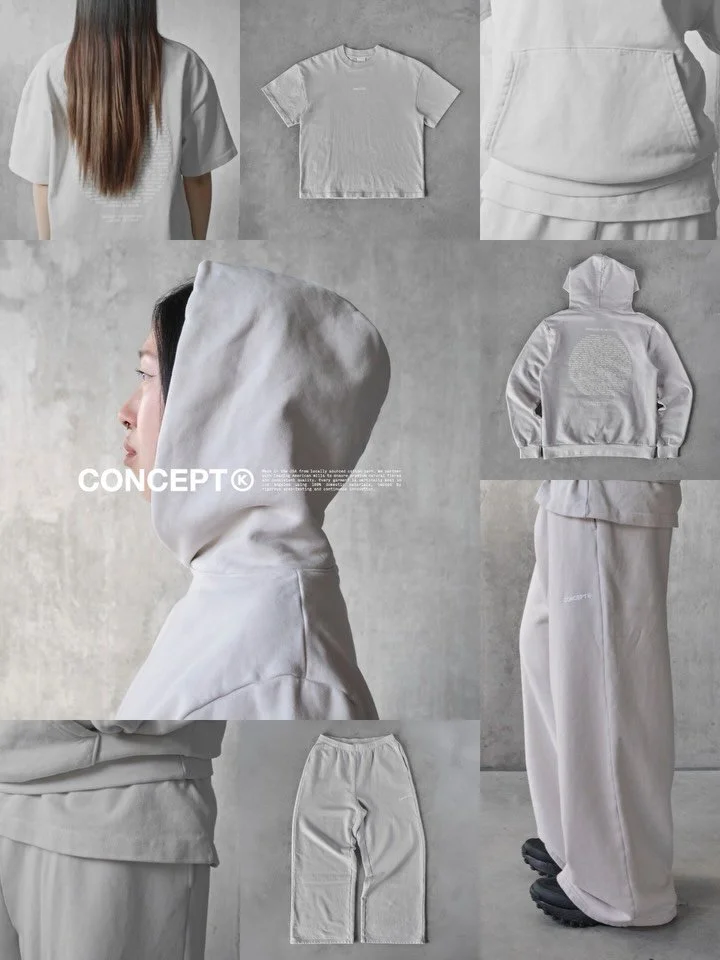 CONCEPT(K) Studio Apparel 

Thank you for being part of our evolution this year.
From reference platform to product
- this collection marks what comes next.
Essentials designed to carry with you into the new year...

Available now at CONCEPT-K.COM [l