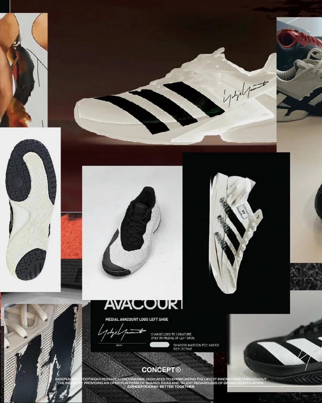 Y-3 Tennis

Bleeding Colours
Fall / Winter 2025

Titled &ldquo;Bleeding Colours,&rdquo; Y-3&rsquo;s latest tennis pack draws from watercolor painting and Yohji Yamamoto&rsquo;s expressive approach to colour and mood. A restrained neutral base is disr