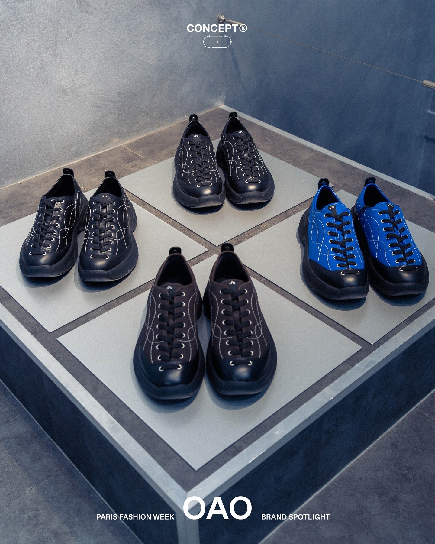 OAO&rsquo;s momentum continues to build.

Arriving alongside the opening of OAO HAUS KYOTO, the collection explores a refined hybrid language slip-on utility, western-inflected detailing, and sleek, contemporary proportions.

Across the range, premiu