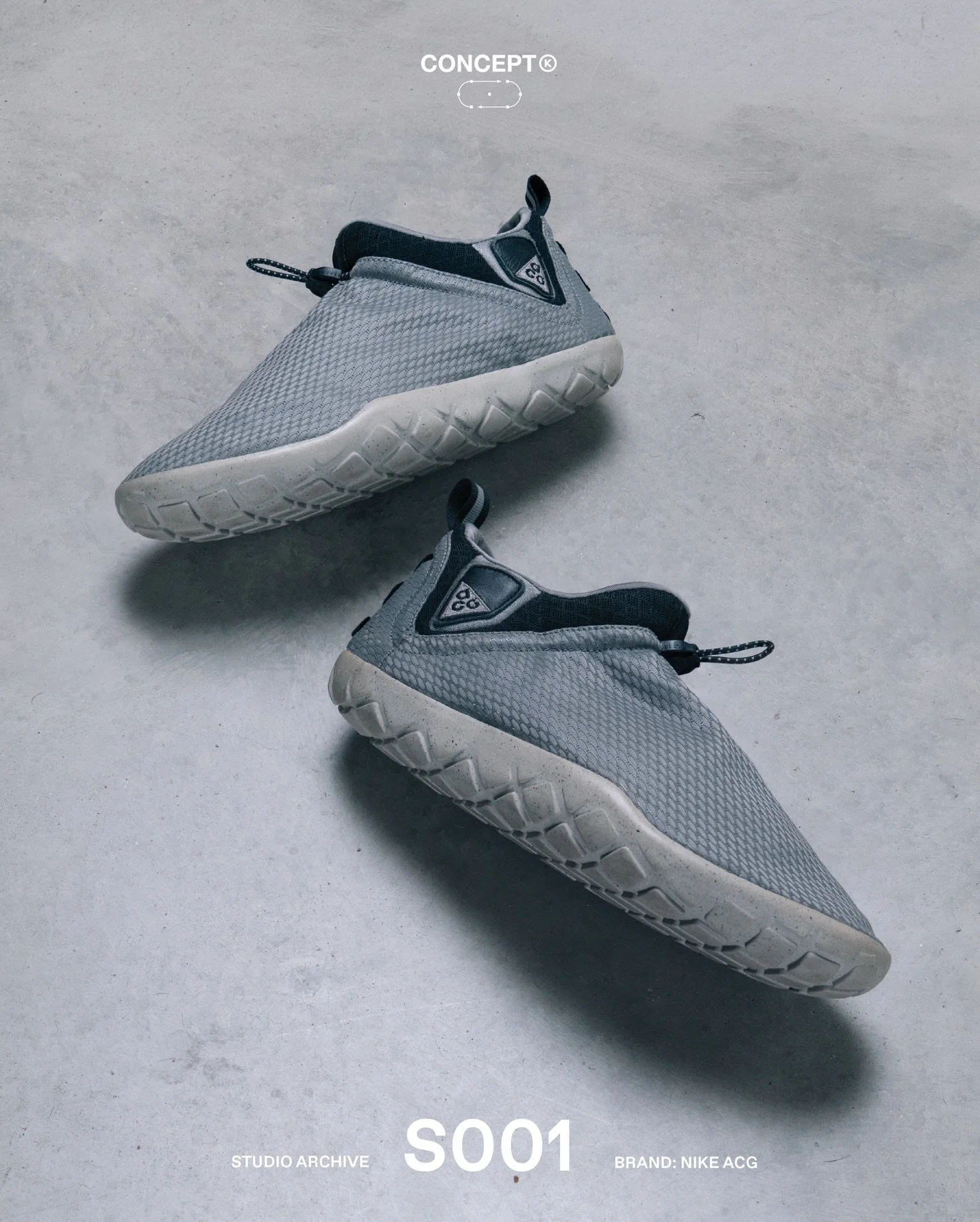 (S)tudio Archive &rarr; Nike ACG

Launching a new in-house series, we open up the studio archive, a closer look at the references that continue to inform our perspective.

The Nike ACG Air Moc 1.5 builds on a silhouette that helped define the space b