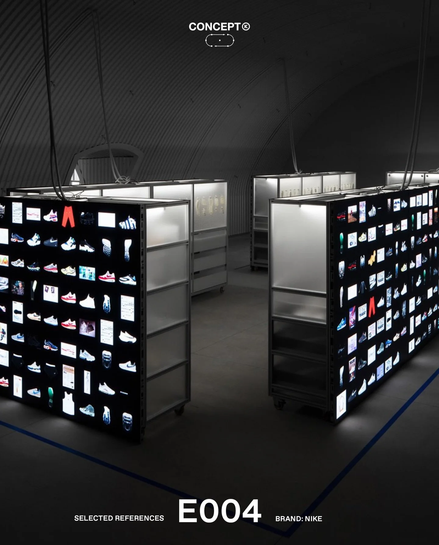 (E)xperiment &rarr; NikeAir_Lab, Milan Design Week

Air and Nike have long been synonymous. This week in Milan, that relationship is pushed further - unseen prototypes, internal experiments and technical insights brought into the open. Within this ne