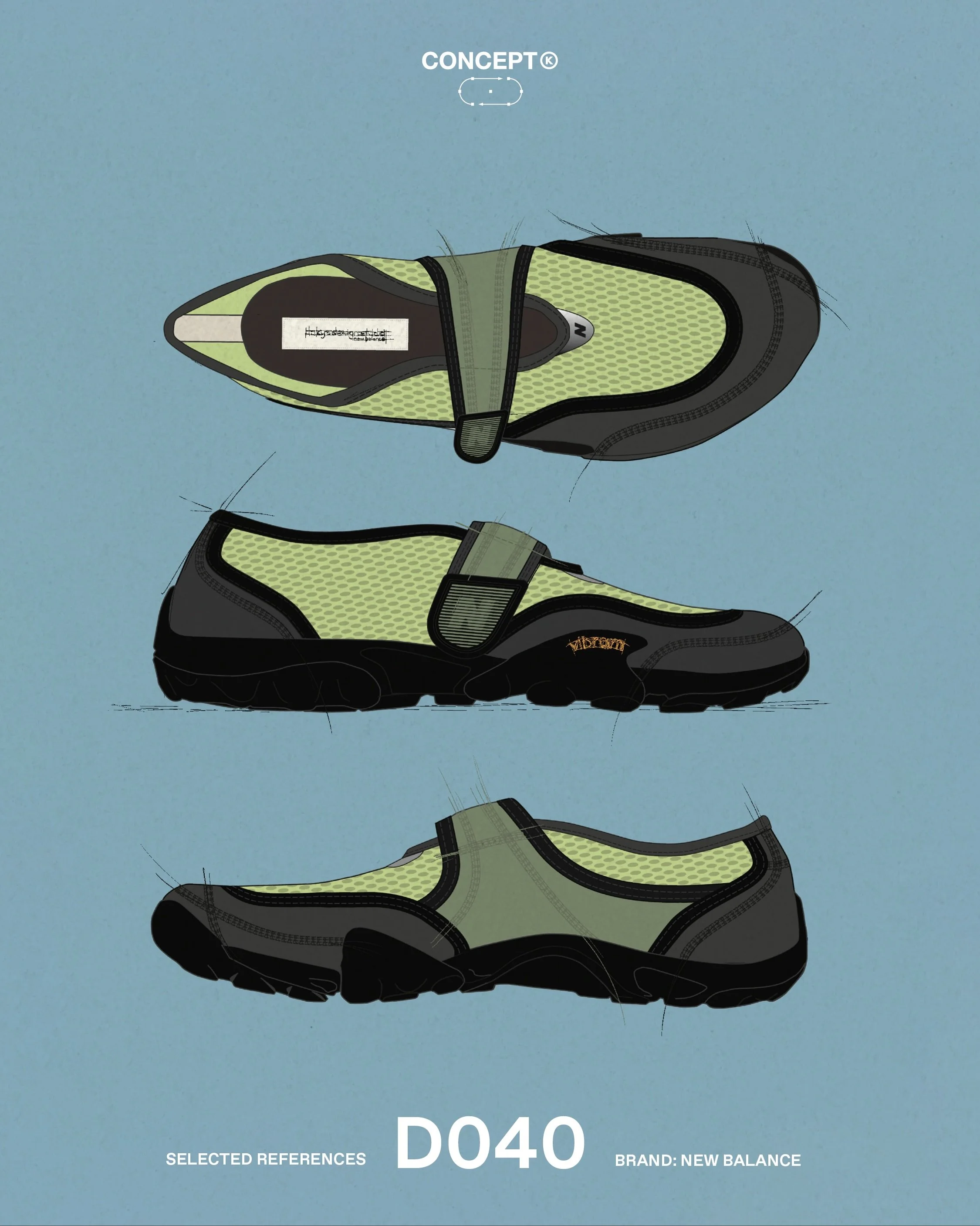 (D)evelopment &rarr; New Balance Tokyo Design Studio

A closer look at the development of the TOKYO DESIGN STUDIO MT2, from early concept renderings and prototype exploration through to the finished product.

Drawing from the original Minimus MT10, t