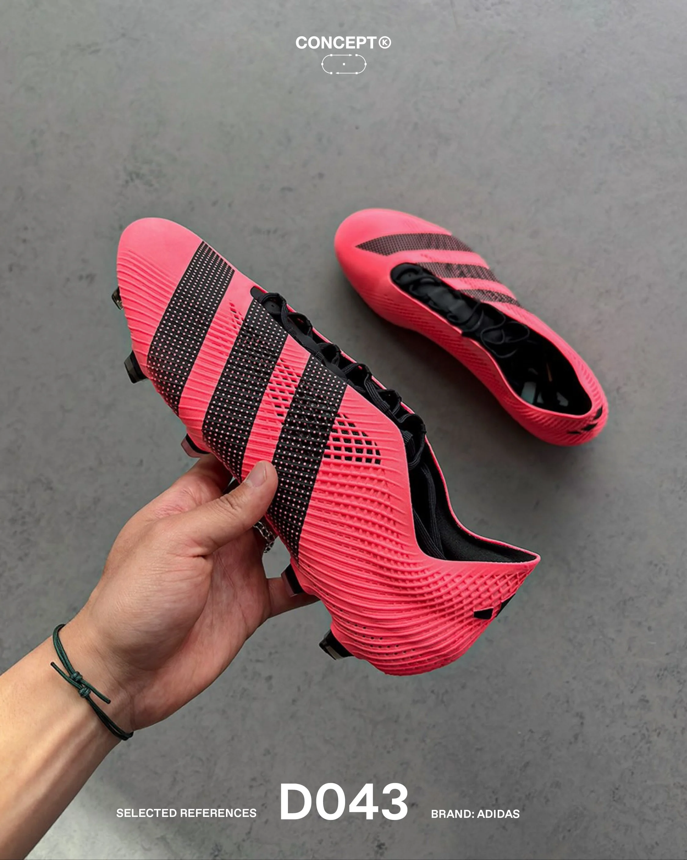 (D)evelopment &rarr; adidas

Project R.A.P. (Radical Athlete Perception) represents a shift in how adidas approaches performance footwear development. The platform combines athlete perception, movement data, and additive manufacturing to explore a mo