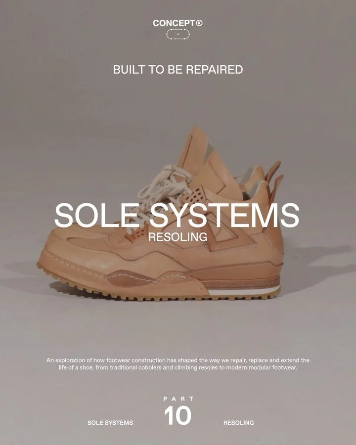 Article Preview &rarr; Sole Systems : Resoling

The sole of a shoe is sacrificial by definition. It exists to be worn away against the world, but what happens when the part designed to wear out is also the part that determines whether the rest of the
