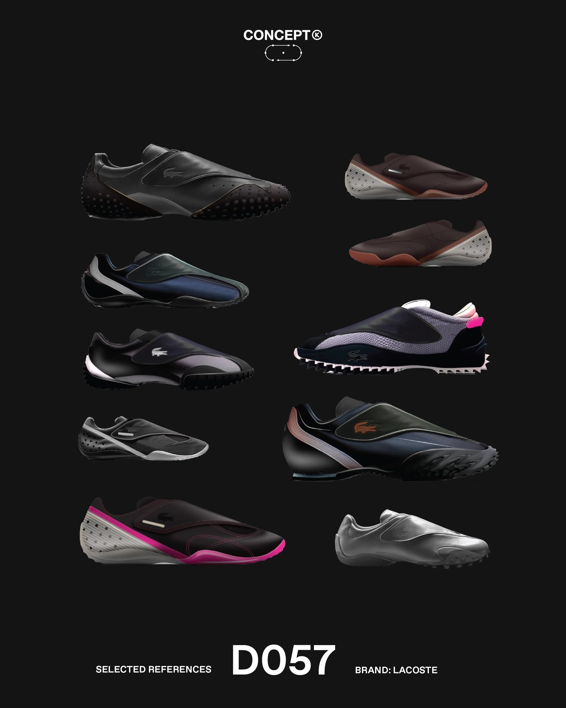 (D)evelopment &rarr; Lacoste

The Protect Strap revisits a lesser-known chapter of @lacoste footwear archive, with the strap-led silhouette appearing in the brand&rsquo;s collections as far back as the early 2010s. The latest iteration retains that d