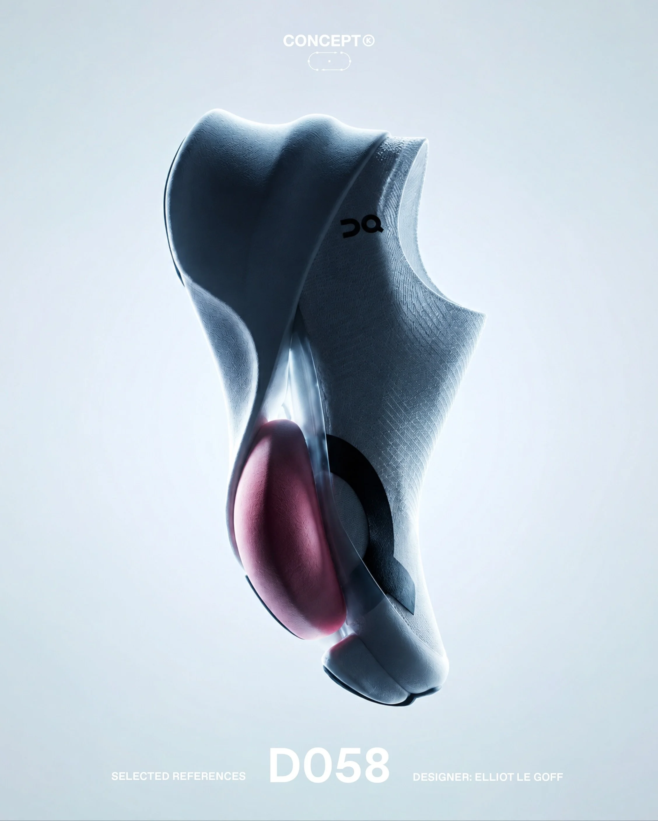 (D)evelopment &rarr; Elliot Le Goff

A selection of experimental footwear studies by @elliot.designn  created shortly before joining On. The work explores how digital sketching, 3D modelling and visualisation can be combined to test form, surface and
