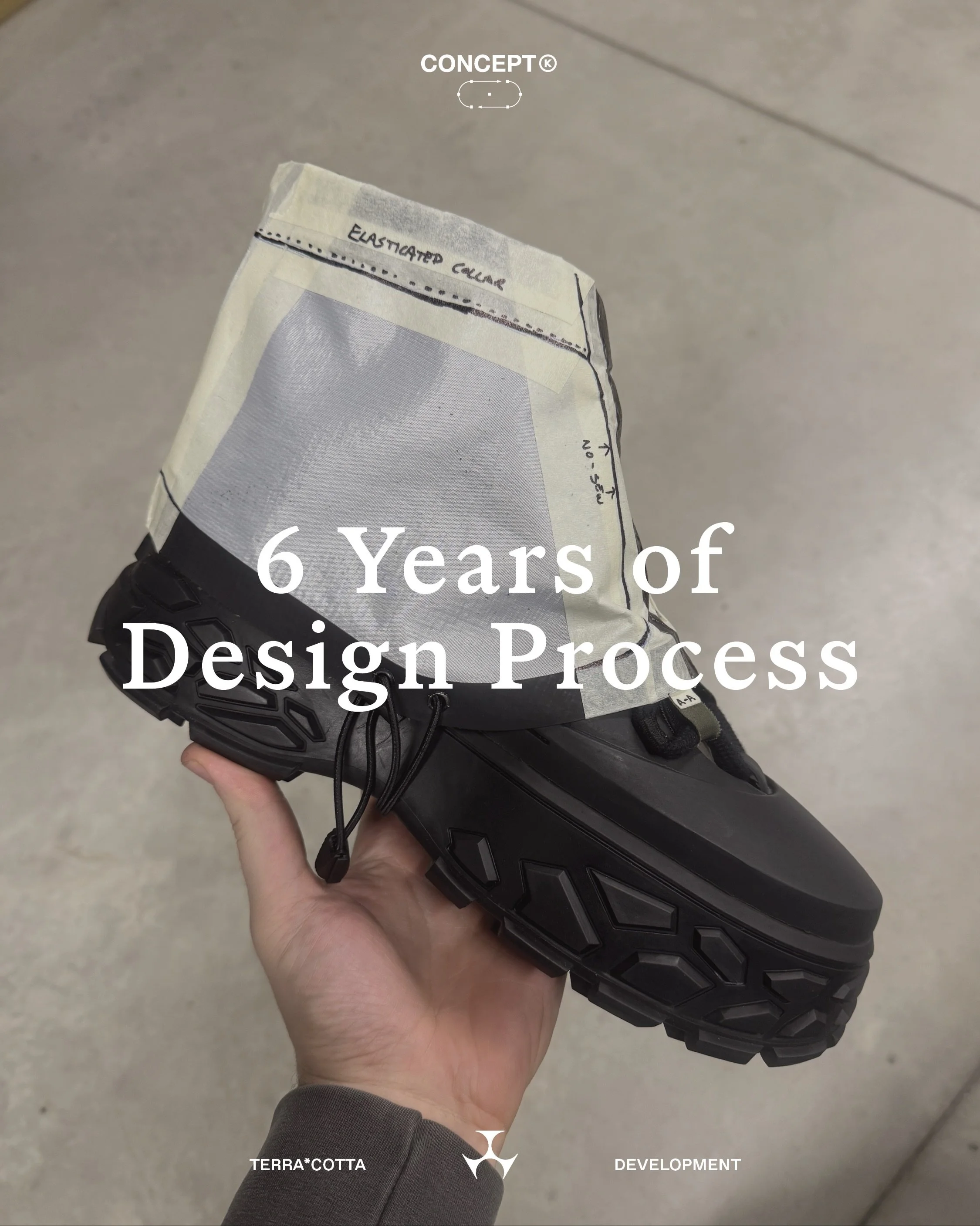 (D)evelopment &rarr; Terracotta

Nearly six years in development, @terracotta.systems brings together three shoes built on one modular sole system, developed with @hoclabtech on engineering and @vibram on the outsole.

The process began with the part