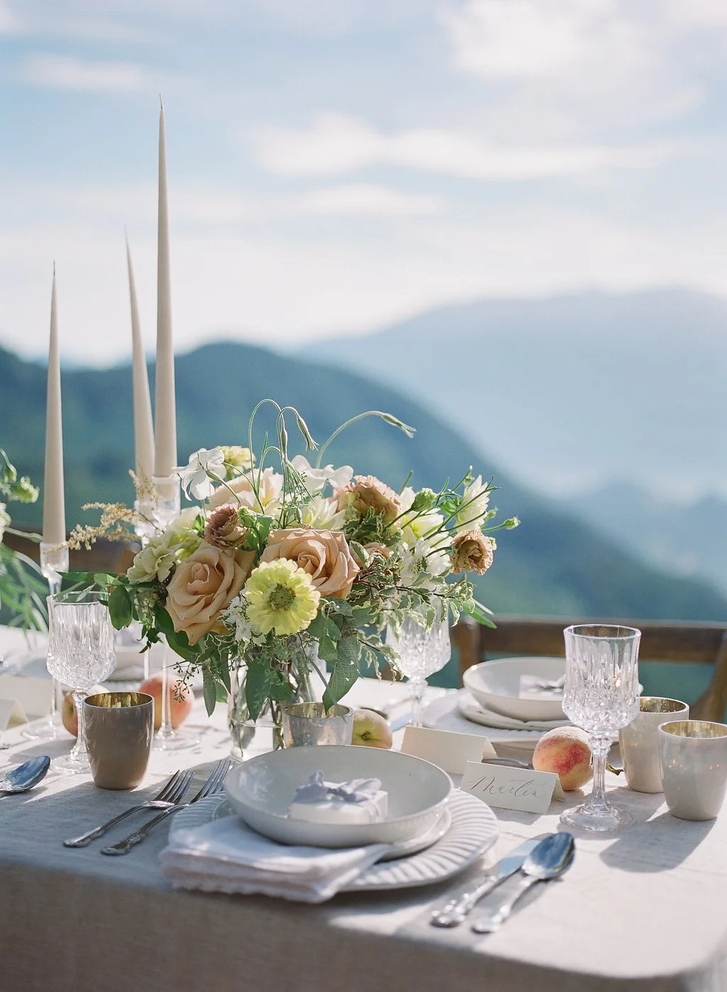 Mountain Elopement Styled Shoot - As seen on Dear Bride Blog