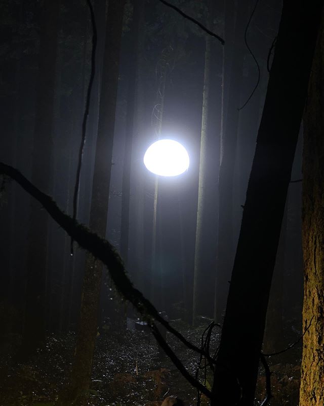 Blocking deep in the woods in North Vancouver this morning on a #tvseries in their 3rd season. .
.
#bcfilm #hybrid #balloonlight #leveluplighting #dop #light #lighteverywhere #eventcrew #filmgear #filmcrew #setlife #onset #specialtyequipment #ambient