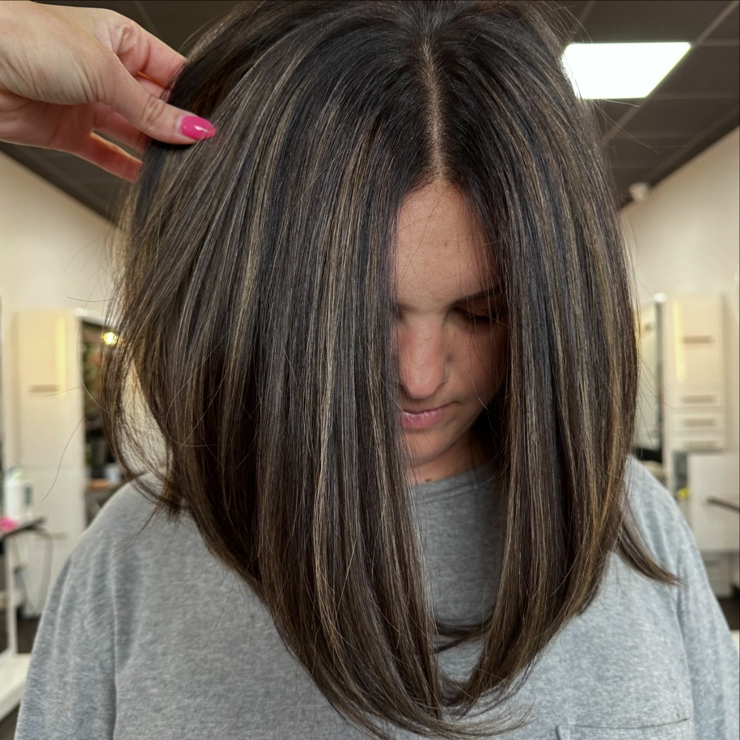 ✨J I L L ✨ my girl is all ready for summer #HairByAmanduhh @havensalonny