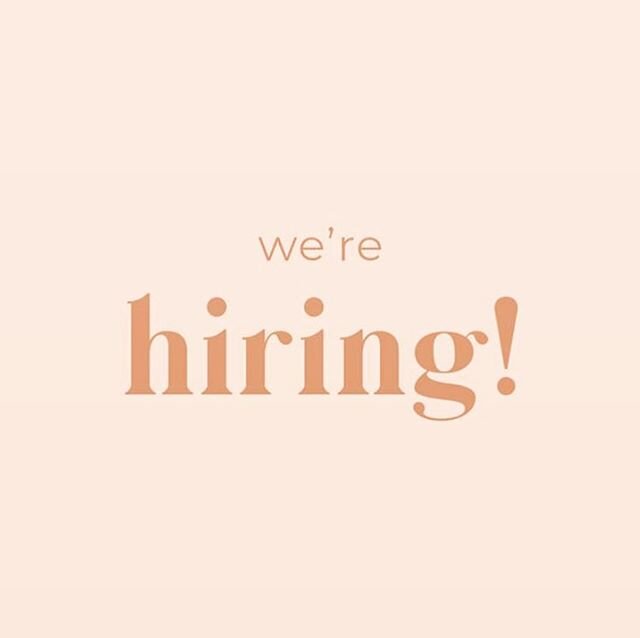 We are hiring for a full time stylist. Work in a fun environment, with wonderful clients, a fun staff,  all while living in a beautiful town. Please email or DM for more details.  Manemusesalon@gmail.com