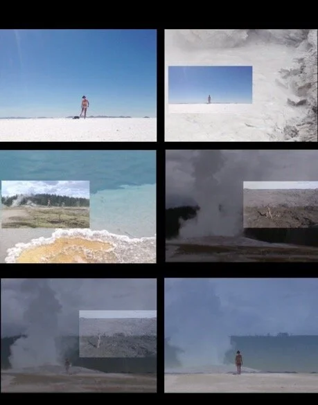 Flesh rock steam. 2014. Stills from video looped 2’30”.