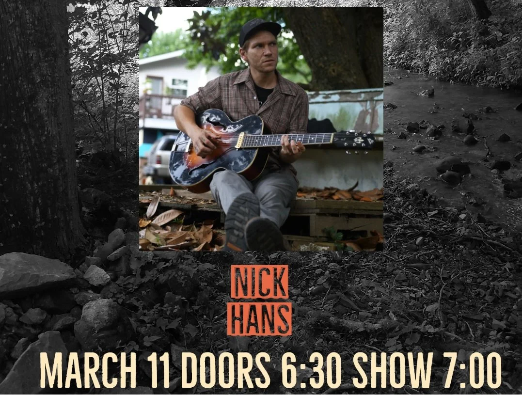 Nick Hanz Backporch Pickin Ticket
