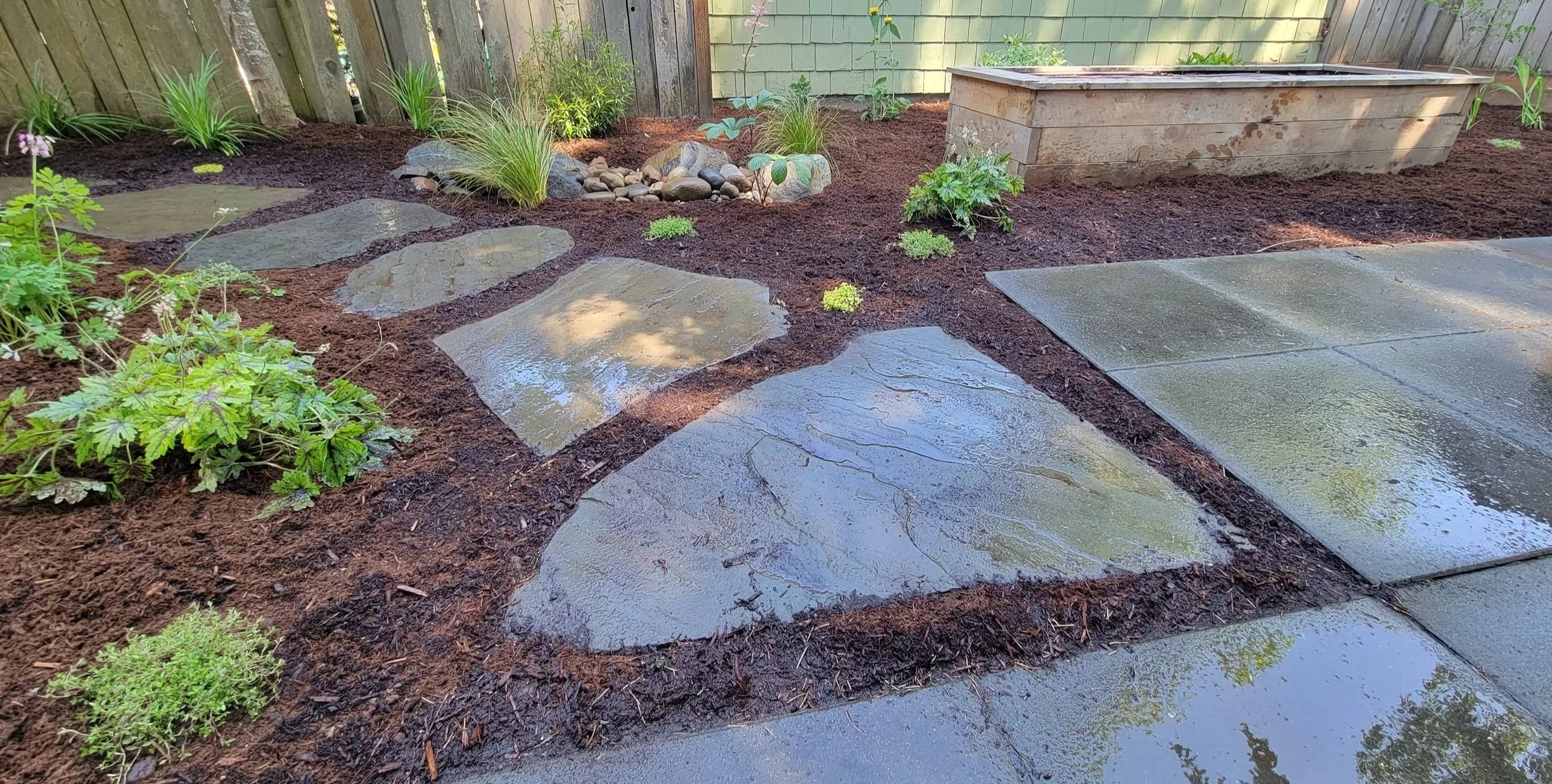 stepping stone pathway