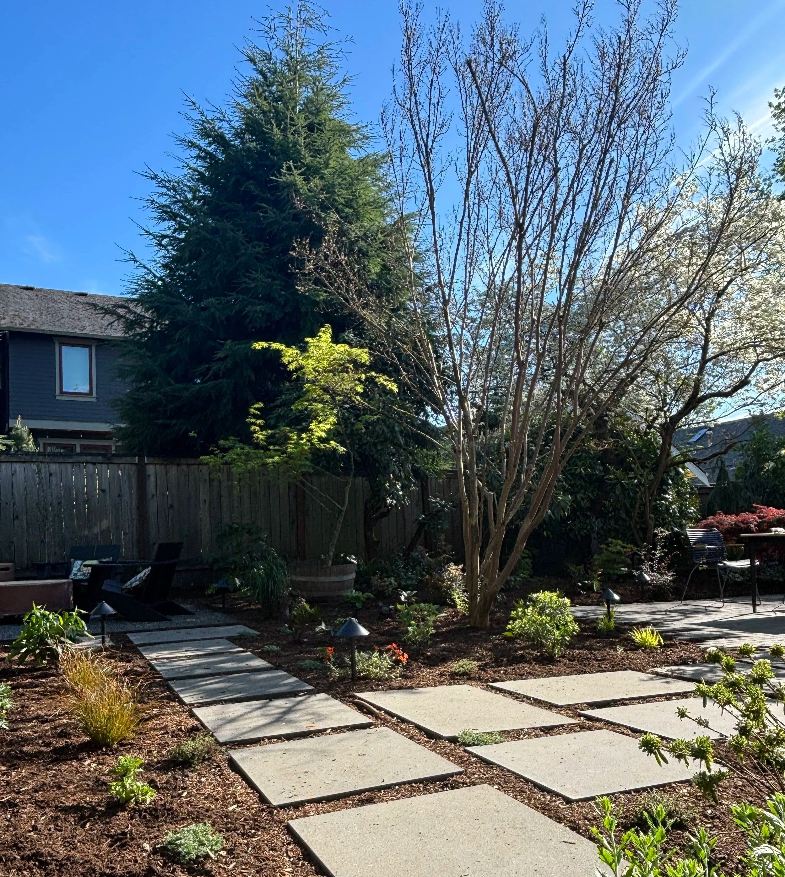 floating slab pathway