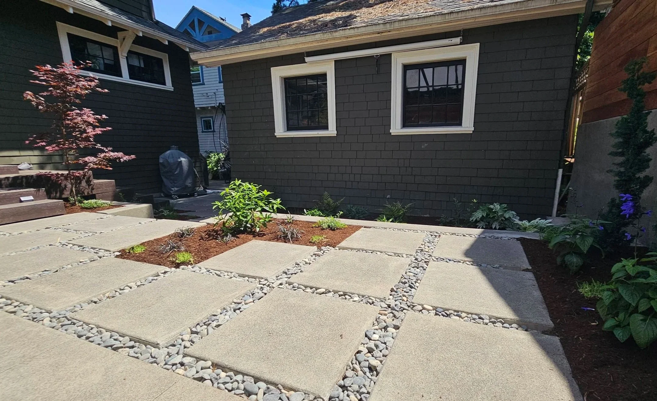floating slab patio concrete