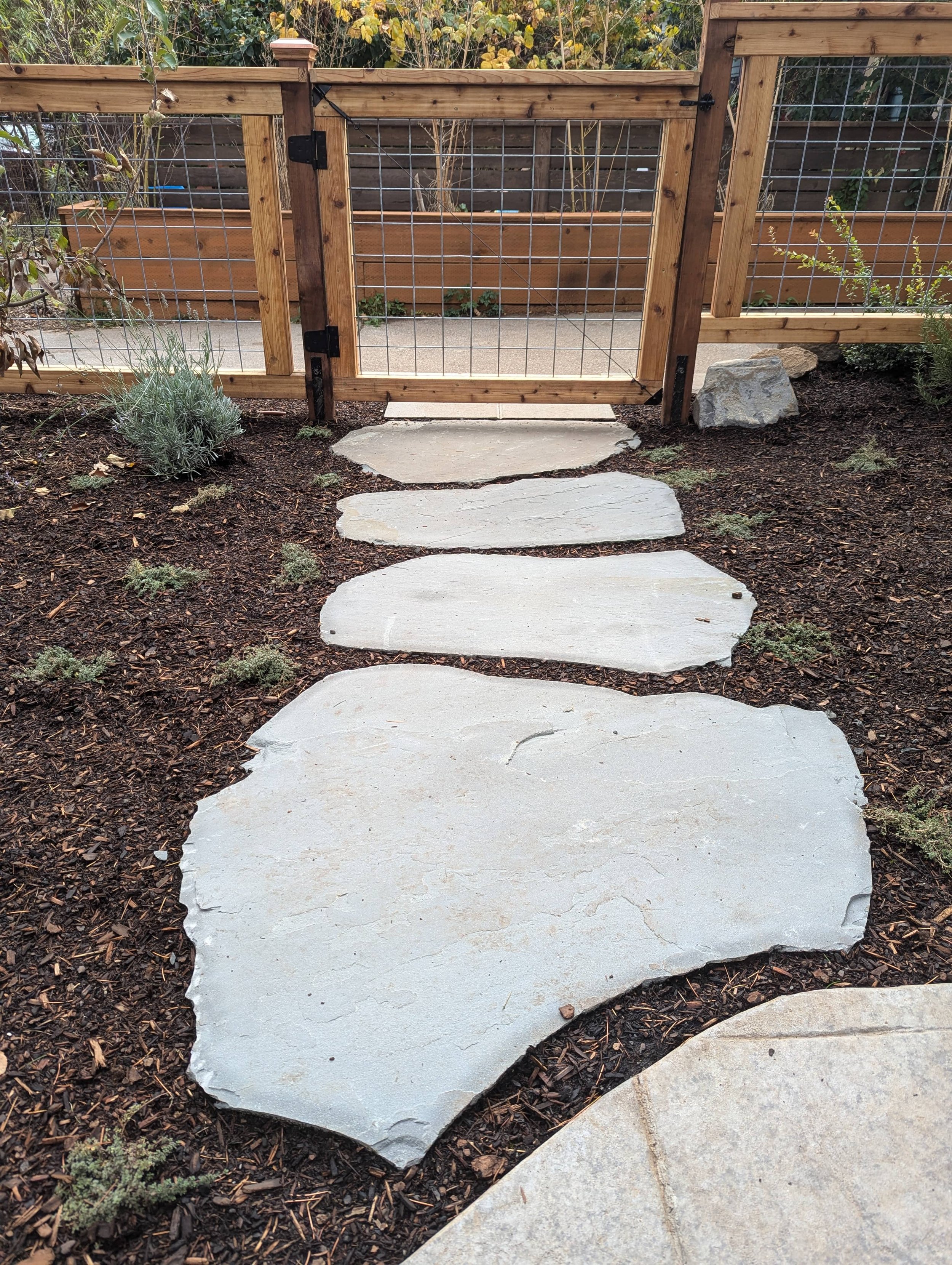 stepping stone pathway