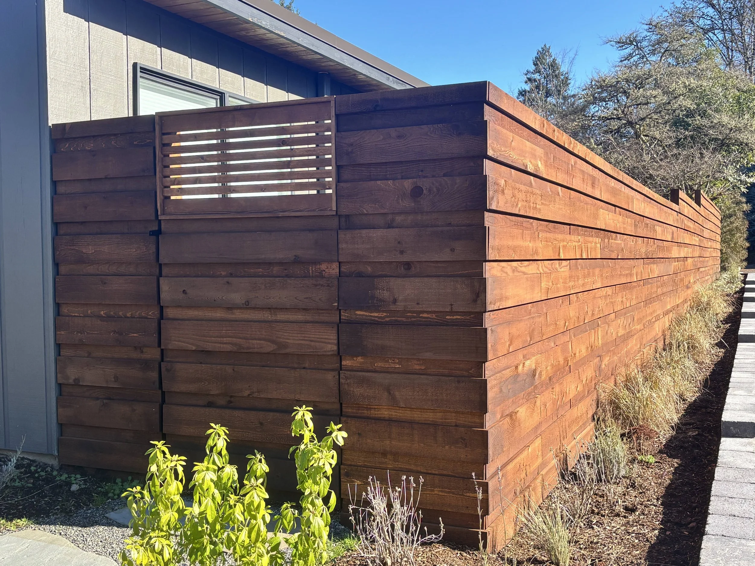 board on batten fence privacy