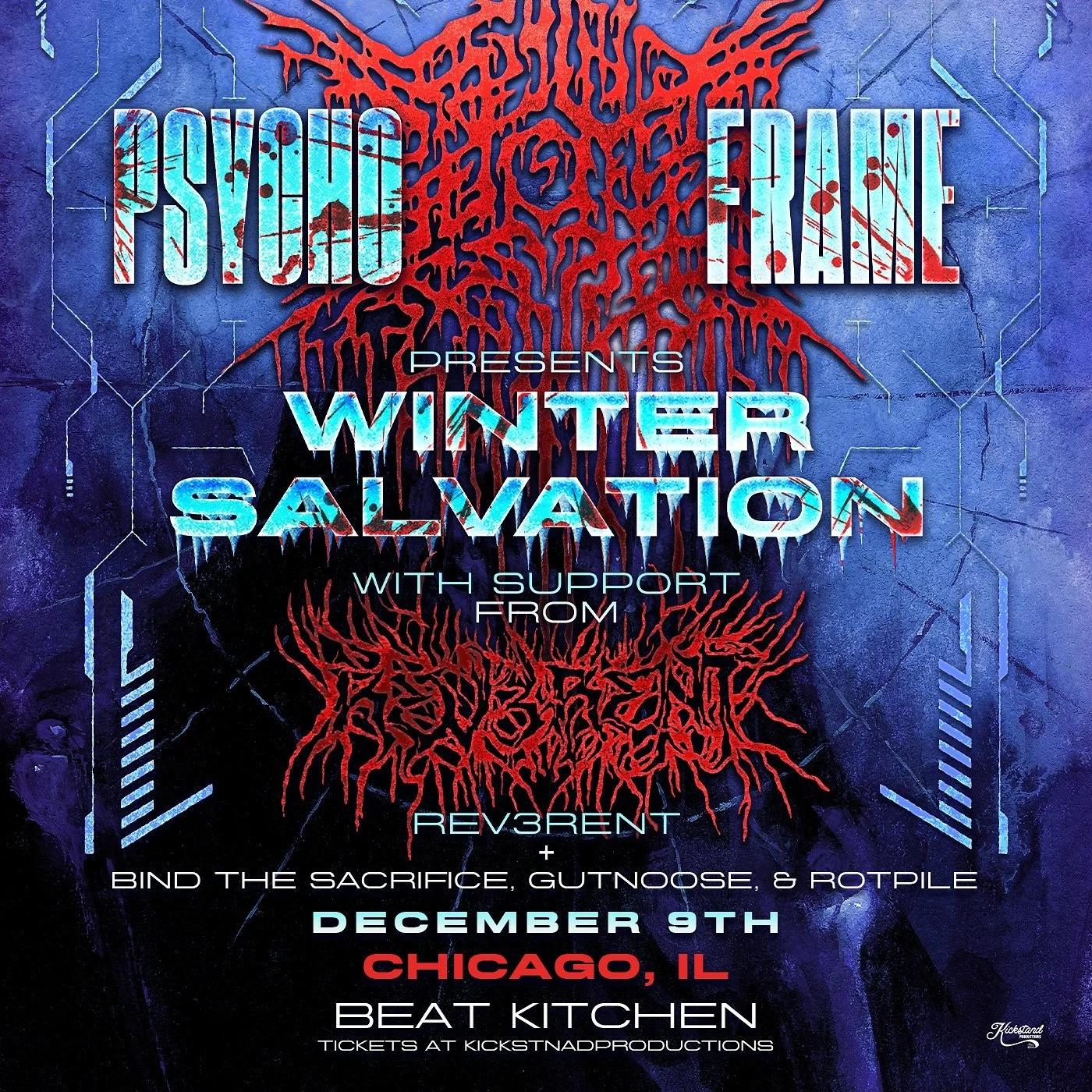 One week from today one of the heavier shows of the year will be kicking off at @beatkitchenbar with @psychoframedc @rev3rent_ @gutnoose_official and @rotpileslam 

We want to play as heavy of a set as we can to match the energy of the evening. Tell 