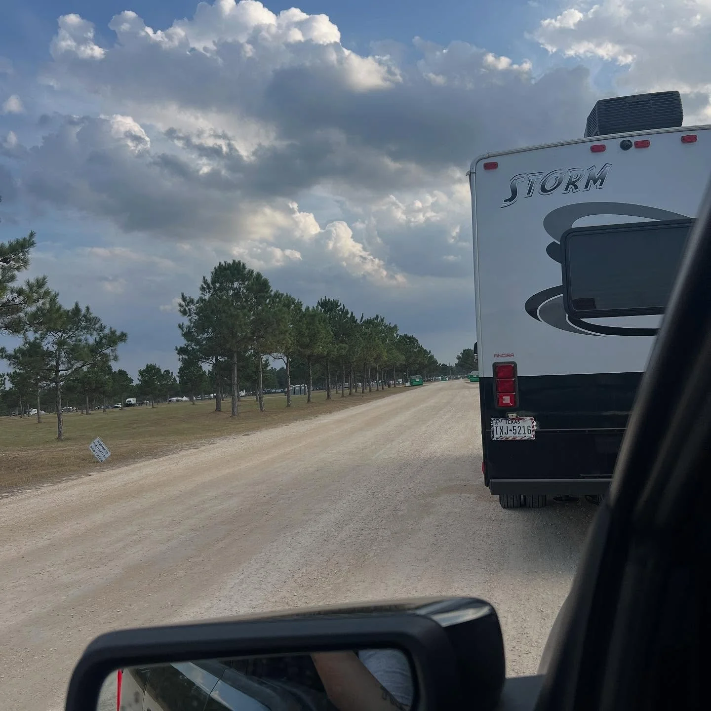 First night camping at TRF: Setup complete. Poured rain for a little bit. Monty Python education for a friend who had never seen it. Found a toad, caught the toad and relocated so he wouldn&rsquo;t venture to the road. Our emergency bathroom got an u