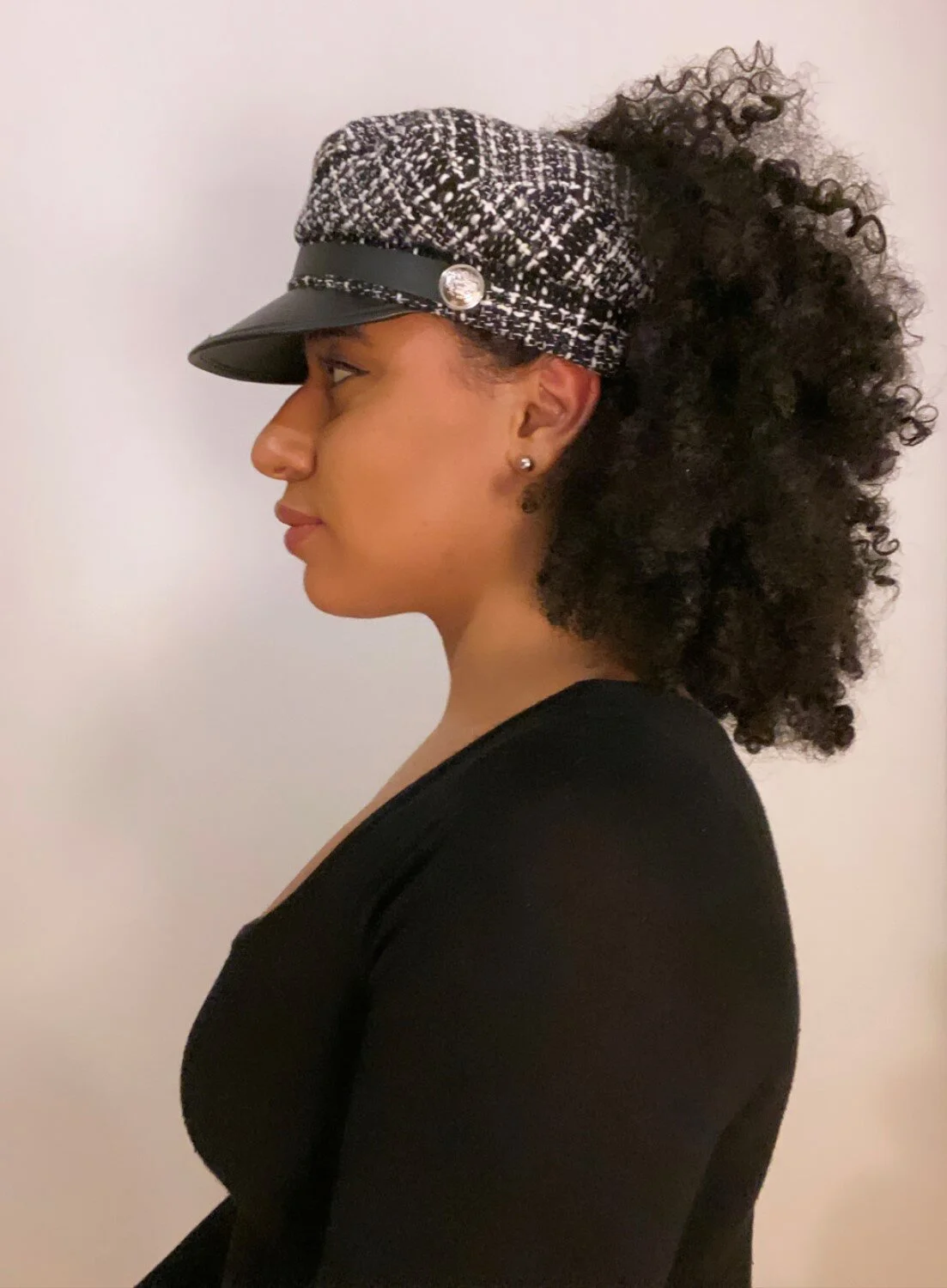 Girl Boss - Satin Lined Captain Hat