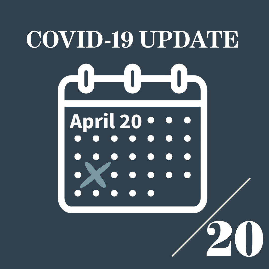 COVID-19 and Property Tax April 20, 2020 Update