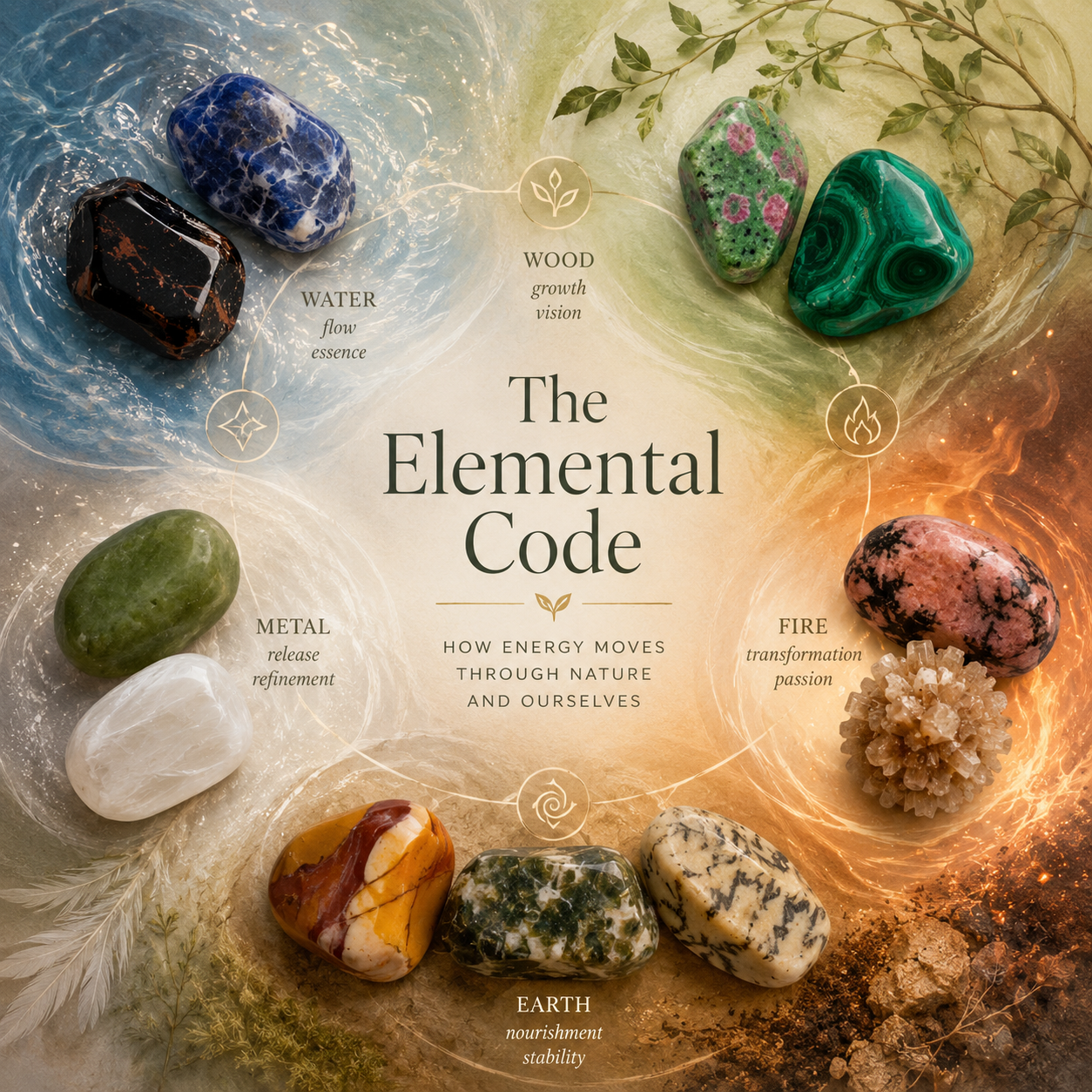 The Elemental Code: How Energy Moves Through Nature and Ourselves