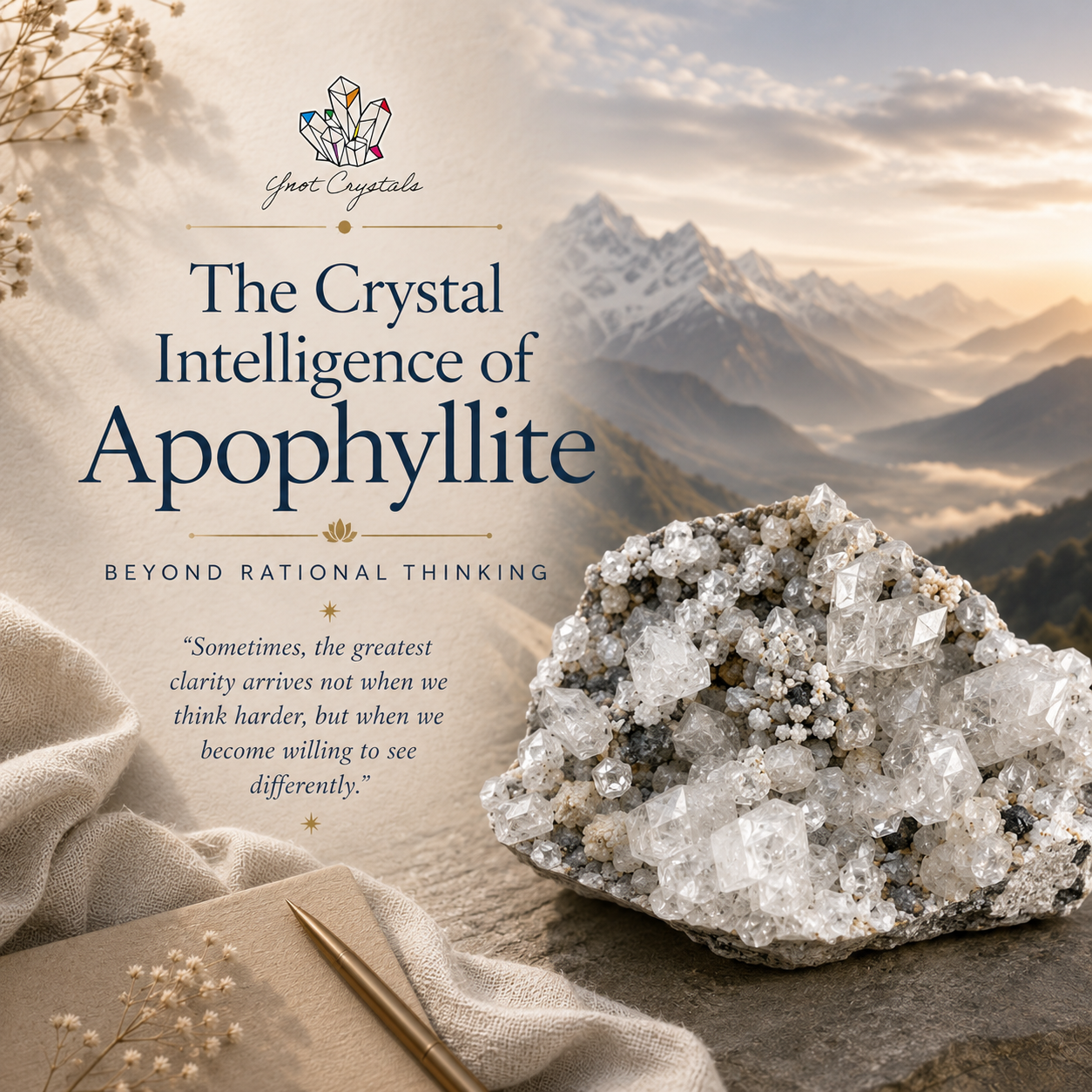 The Crystal Intelligence of Apophyllite