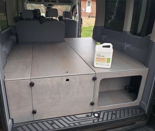 #TransformationTuesday : Helping our friend @fish_dip transform a transit van into a super functional fishing mobile (#vanlife !) that'll get him to all the hot spot fishing destinations. ⠀
⠀
Custom cabinets designed to to hold gear by @j_craftrva &a