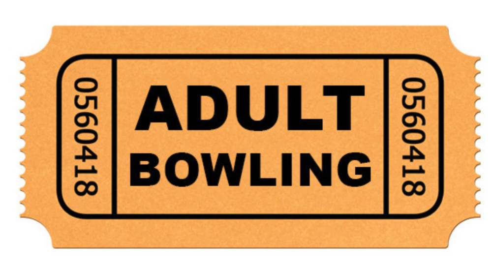 Adult Bowling Ticket