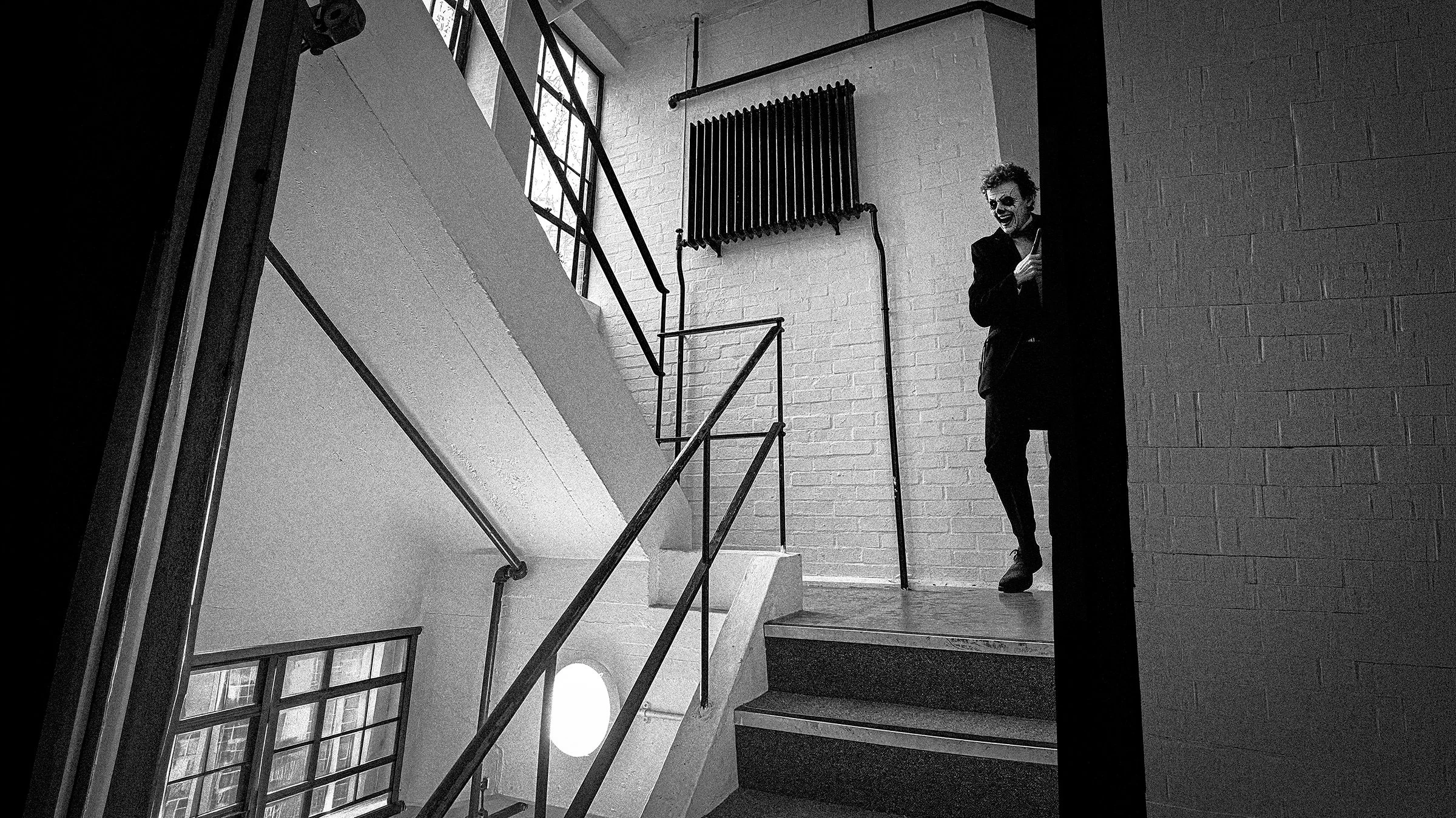 Letchworth stair clown.jpg